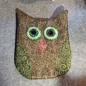 Owl Design Quilted Pot Holder